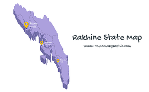 Rakhine State Map